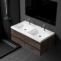 Wall-mounted washbasin DY-B1006resinhigh-glossmatte finish