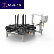 Hose rewinder-winder INDUSTRIAL DECOILERcable drumsemi-automaticmotorized