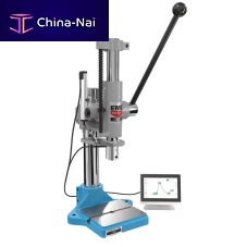Manual press pneumaticformingwith stroke force monitoring