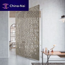 Crosswall sandwich panel Light and Shadowfor partition wallnatural stone facingglass wool core