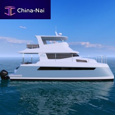 Catamaran express cruiser Powerplay 42inboardtwin-engineflybridge