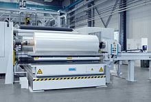 Flat-film extrusion line CPPfor PPfor stretch film