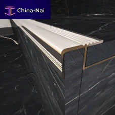 Aluminum stair nosing PRO-STAIRaluminum alloyanodized aluminumnon-slip