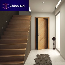 Interior door NIDIOwoodenpivoting with central axiswithout glazing