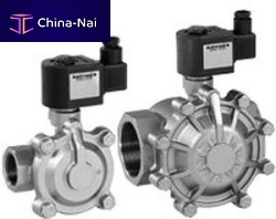 Pilot-operated solenoid valve 9100 F, 9120 F 2-wayNCNO