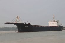 Bulk carrier cargo ship SELF UNLOADING