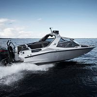 Outboard express cruiser A30 twin-engineopendual-console
