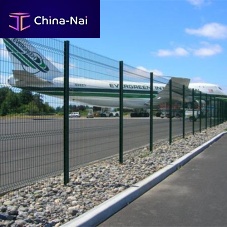Wire mesh fence WELDEDfor public spacessteel