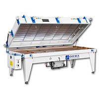 Membrane press PLUSvacuumfor woodfor wooden panels