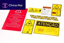 Identification label printedfunctionalself-adhesive