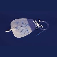 Urinary drainage set with anti-reflux valve