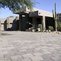 Stone paver 12 x 12outdoorsmoothembossed