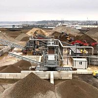 Washer screening unit AGGRETECcontrolconstructionfor mining
