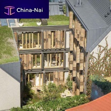 Metal solar shading FPE Mfor facadewindowvertical