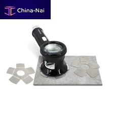 Surface roughness comparator SRCMILGRITfor sandblasting