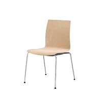 Contemporary chair 2Qindoorplywoodsteel base