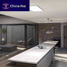 Ceiling-mounted range hood Bright 360ductedwith built-in lightinglow-noise