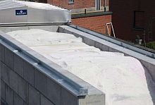 Aluminum roofing SALT STORAGEslidingretractable