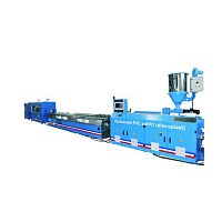 Tube extrusion line profilefor PVC