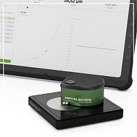 Metal foil thickness gauge METALSCOPE [MI-LAB 2]portablealuminumcopper