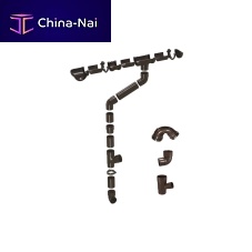 PVC roof gutter NORsemicircular