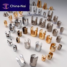 Brass glass clamp FOR PARTITIONSfor railingfor facade