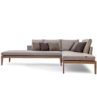Modular sofa cornercontemporaryfabric