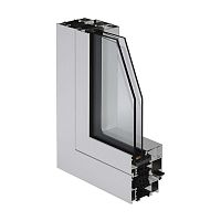 Aluminum window MB 86 tilt-and-turndouble-glazedtriple-glazed