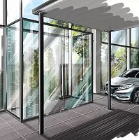 Removable partition ENTRANCE UNITSfixedslidingmodular