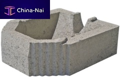 Hollow concrete block MURO FACILElightweightfor retaining wallsacoustic
