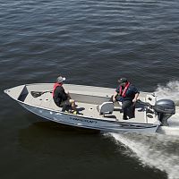 Outboard small boat 16 DLX TLopensport-fishing