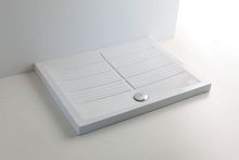 Rectangular shower base PLANOabove floorceramic