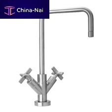 Countertop double-handle mixer tap LEMON: 83..250 chromed metalkitchen1-hole