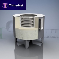 Pit furnace spiralheat treatmentdrying