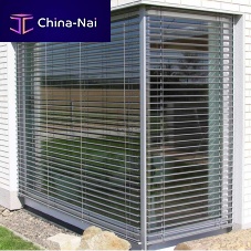 Aluminum solar shading BRISE SOLEIL ORIENTABLE Z90steelfor facadewindow