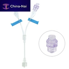 Y infusion connector