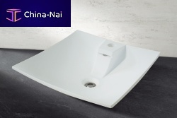 Countertop washbasin RIALTO Solid Surfaceresin1-hole