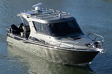Outboard express cruiser 985 GAME KINGdieseltwin-enginewheelhouse