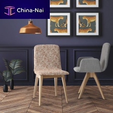 Contemporary chair ATRIUMindoorfabricbeech base