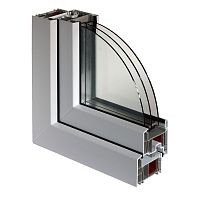 PVC window BB-LINEcasementtriple-glazedthermally-insulated