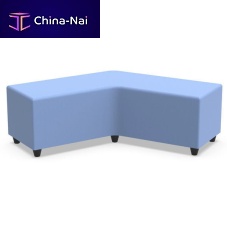 Contemporary pouf BLBfabricfoamrectangular