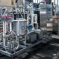 Milk pasteurizer HTSTfor the beverage industryfruit juiceice cream