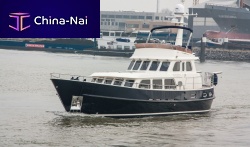 Cruising motor yacht 1760 for river navigationflybridge