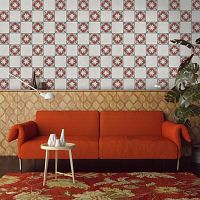 Interior wall-covering ELEMENT 3D LISBOAPVCtexturedprinted