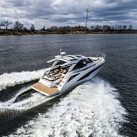 Inboard express cruiser 405 HTStwin-enginehard-topsport