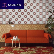 Interior wall-covering ELEMENT 3D LISBOAPVCtexturedprinted