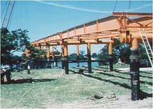 Steel column prefab