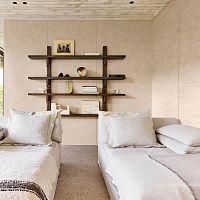 Acoustic wall panel A15646PETrectangularbeige