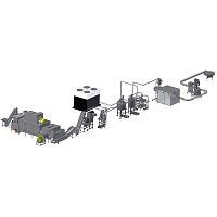 Butter nut production line automatedcontinuous