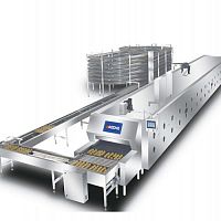 Tunnel furnace bakingelectricgas